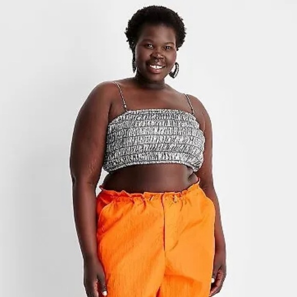 Future Collective Strappy Metallic Tiny Top - Picture 2 of 8